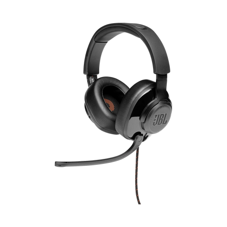 JBL Quantum 200 Wired Over-Ear Gaming Headset (Black) — Being Shipped