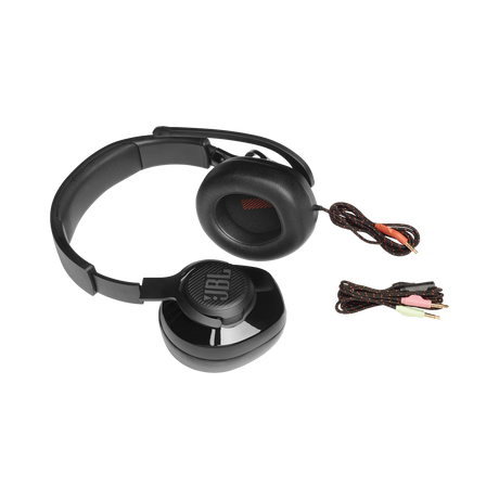 JBL Quantum 200 Wired Over-Ear Gaming Headset (Black) — Being Shipped