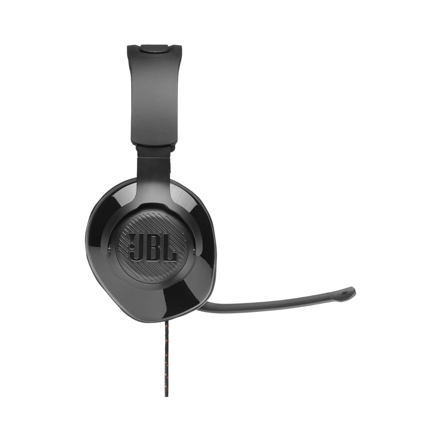 JBL Quantum 200 Wired Over-Ear Gaming Headset (Black) — Being Shipped