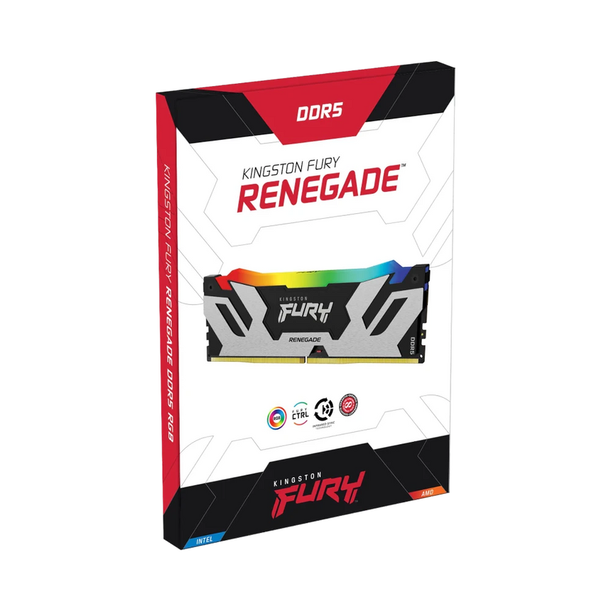 Kingston FURY Renegade RGB 16GB 6400MT/s DDR5 CL32 DIMM Memory Module — Being Shipped