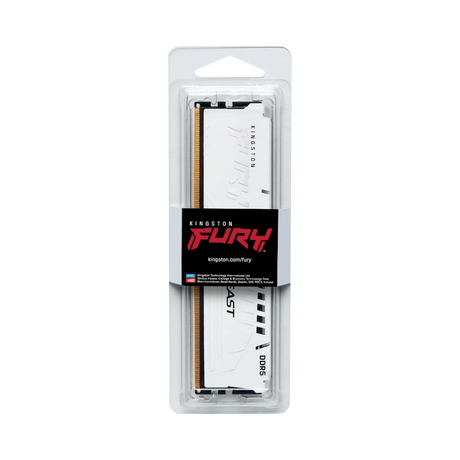Kingston FURY Beast White XMP 16GB DDR5 6000MT/s CL30 Memory Module — Being Shipped