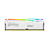 Kingston FURY Beast White RGB XMP 64GB DDR5 5600MT/s CL40 Memory Kit (2 x 32GB) — Being Shipped