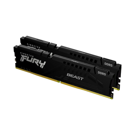 Kingston FURY Beast Black EXPO 64GB DDR5 6400MT/s CL32 Memory Kit (2 x 32GB) — Being Shipped