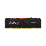 Kingston FURY Beast Black RGB XMP 16GB DDR4 3600MT/s CL18 Memory Module — Being Shipped