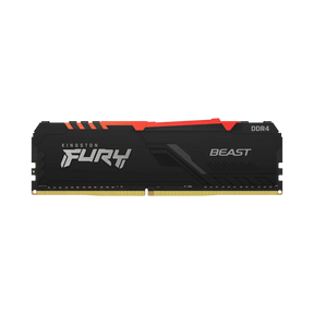 Kingston FURY Beast Black RGB XMP 16GB DDR4 3600MT/s CL18 Memory Module — Being Shipped