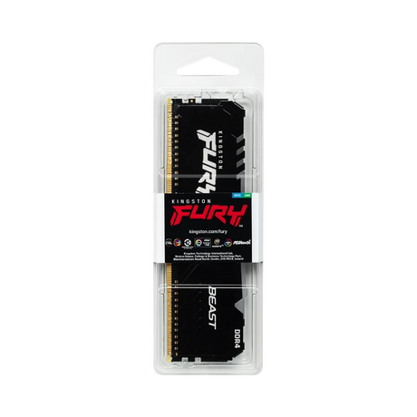 Kingston FURY Beast Black RGB XMP 16GB DDR4 3600MT/s CL18 Memory Module — Being Shipped