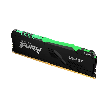 Kingston FURY Beast Black RGB XMP 16GB DDR4 3600MT/s CL18 Memory Module — Being Shipped