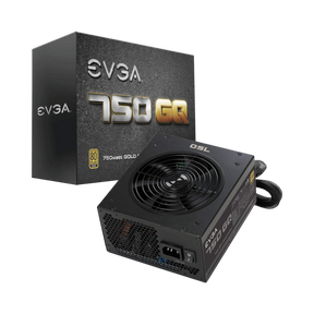 EVGA 750 GQ, 80+ GOLD 750W, Semi Modular, EVGA ECO Mode, 5 Year Warranty, Power Supply — Being Shipped