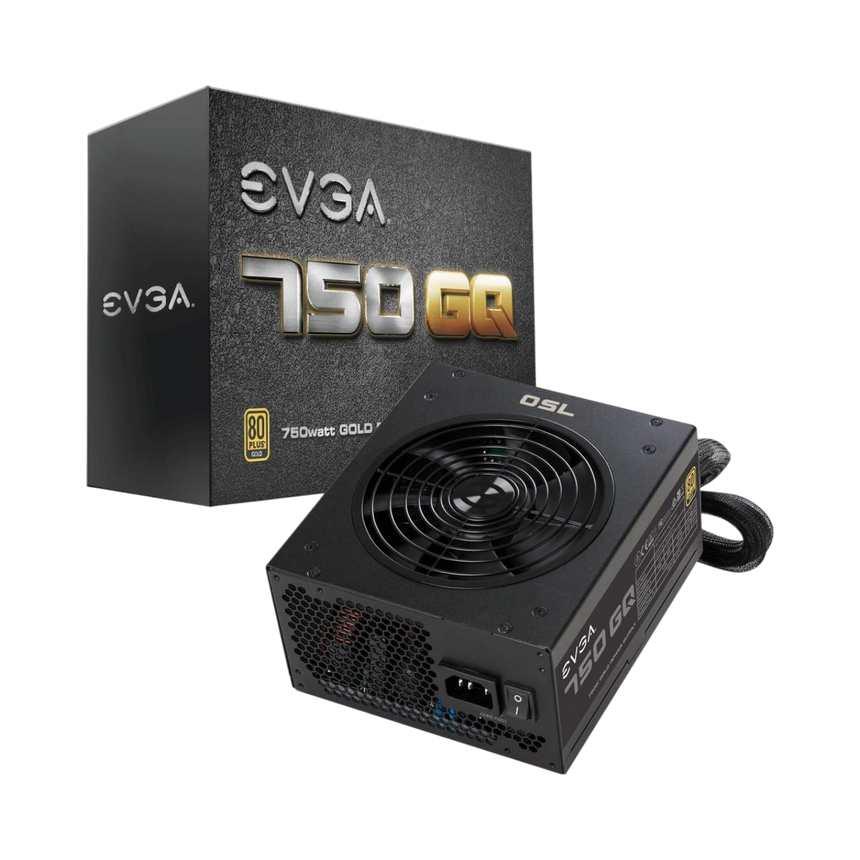 EVGA 750 GQ, 80+ GOLD 750W, Semi Modular, EVGA ECO Mode, 5 Year Warranty, Power Supply — Being Shipped