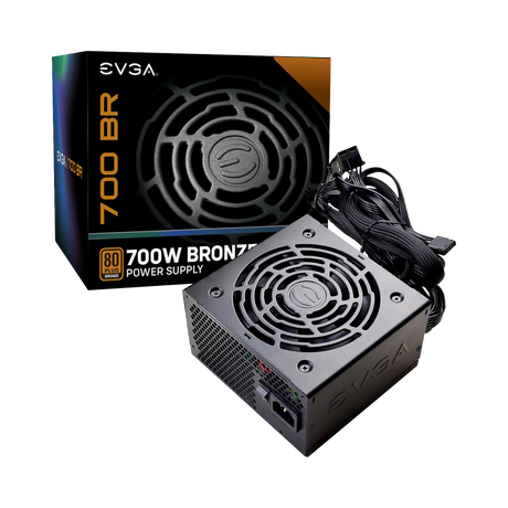 EVGA 700 BR, 80+ BRONZE 700W, 3 Year Warranty, Power Supply — Being Shipped