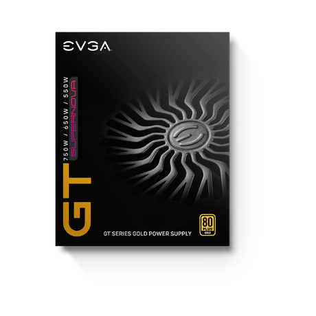 EVGA SuperNOVA 750 GT 750 Watt 80 Plus Gold ATX Fully Modular Power Supply — Being Shipped