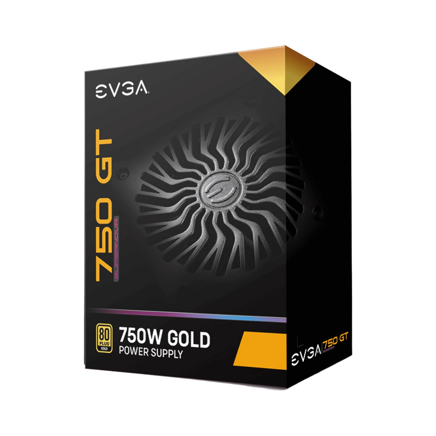 EVGA SuperNOVA 750 GT 750 Watt 80 Plus Gold ATX Fully Modular Power Supply — Being Shipped