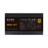EVGA SuperNOVA 850 GT, 80 Plus Gold 850W, Fully Modular, Auto Eco Mode with FDB Fan, 7 Year Warranty, Includes Power ON Self Tester, Compact 150mm Size, Power Supply — Being Shipped
