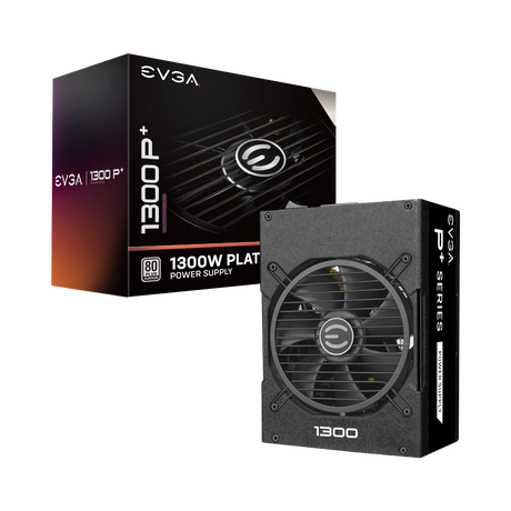 EVGA SuperNOVA 1300 P Plus 1300 Watt 80 Plus Platinum ATX Fully Modular Power Supply — Being Shipped