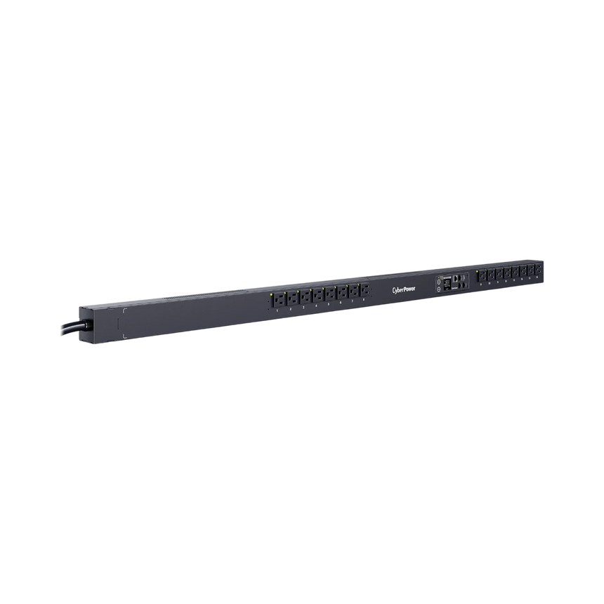 CyberPower PDU41116 Switched PDU, 100-120V/15A, 16 Outlets, 0U Rackmount — Being Shipped