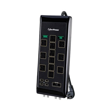 CyberPower PBJ5UC Advanced 12 Outlet Surge Protector with USB — Being Shipped
