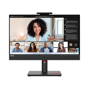 Lenovo ThinkVision T24mv-30 23.8" 16:9 75Hz FHD LED-LCD Monitor with Webcam — Being Shipped