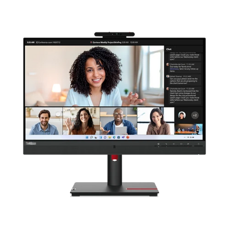 Lenovo ThinkVision T24mv-30 23.8" 16:9 75Hz FHD LED-LCD Monitor with Webcam — Being Shipped