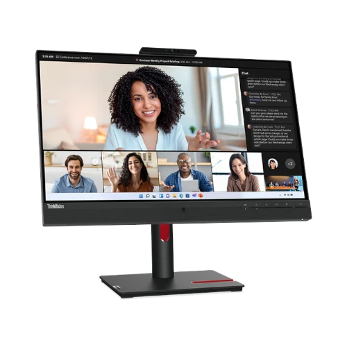 Lenovo ThinkVision T24mv-30 23.8" 16:9 75Hz FHD LED-LCD Monitor with Webcam — Being Shipped