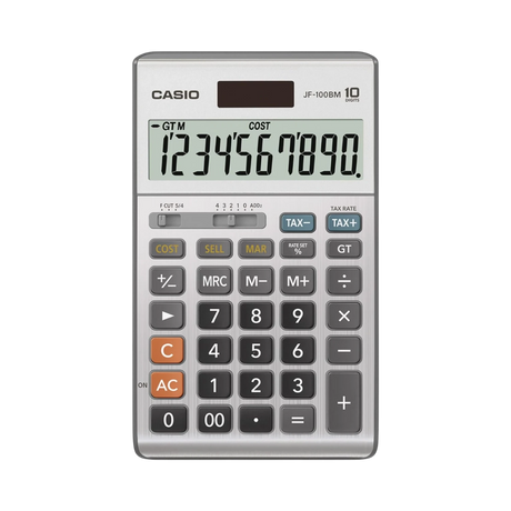 Casio JF-100BM Standard Function Calculator — Being Shipped