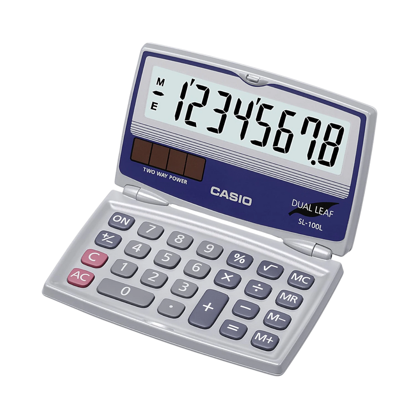 Casio SL-100L Basic Folding Compact Calculator — Being Shipped