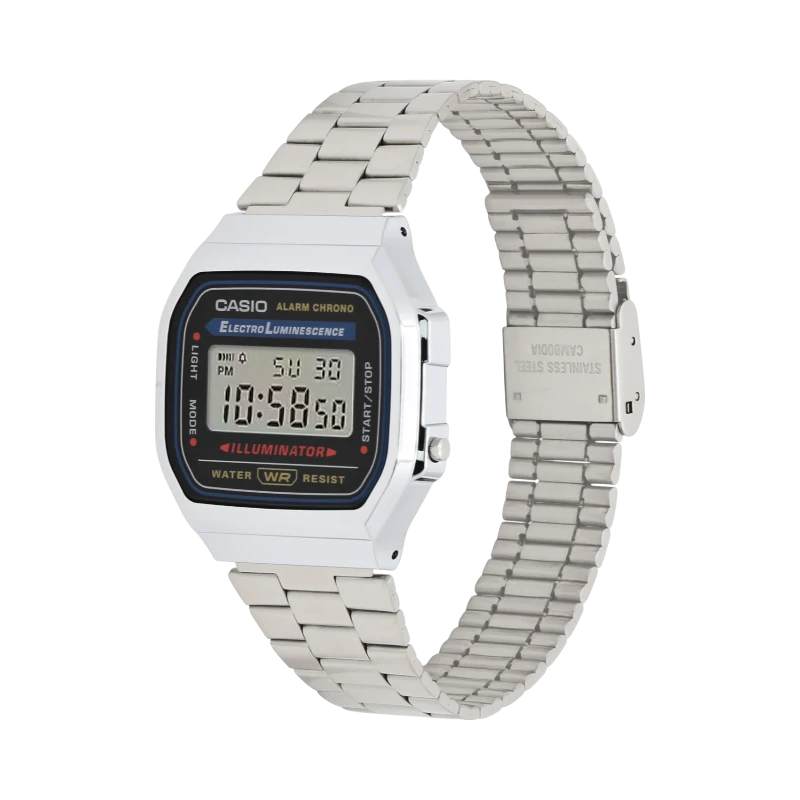 Casio A168W-1 Casio Illuminator Watch — Being Shipped