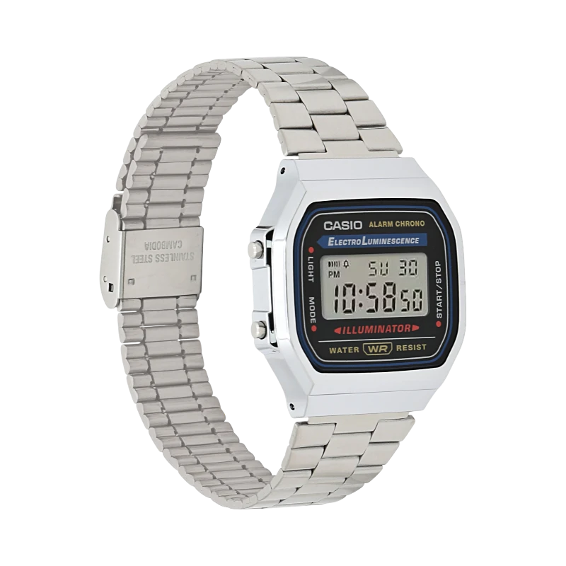 Casio A168W-1 Casio Illuminator Watch — Being Shipped