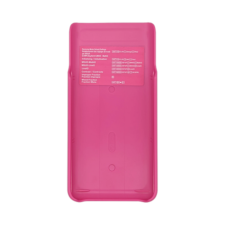 Casio 2nd Edition 16-Digit Solar Powered Scientific Calculator (Pink) — Being Shipped