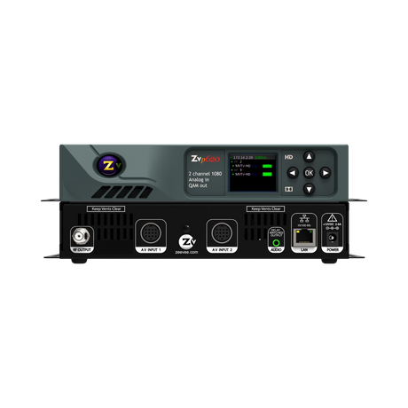 ZeeVee ZvPro 620 Dual Channel Component and VGA Encoder / QAM Modulator — Being Shipped