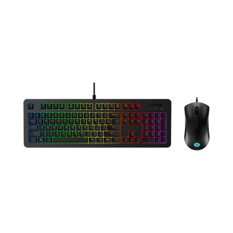Lenovo Legion KM300 Full-size Wired RGB Gaming Keyboard & Optical Mouse Gaming Bundle — Being Shipped