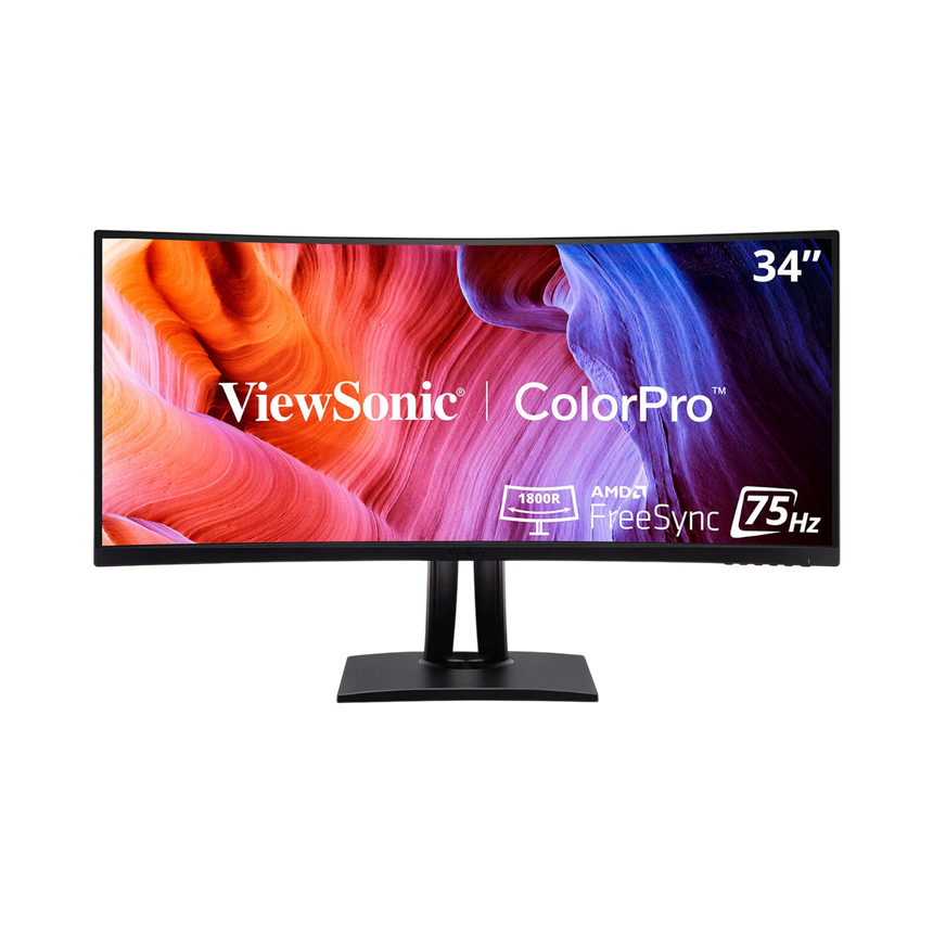 ViewSonic VP3456a 34" UWQHD 1440p Curved Ultrawide Monitor — Being Shipped