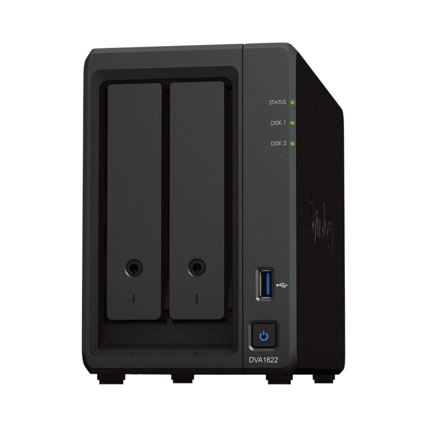 Synology DVA1622 16-Channel 2-Bay Deep Learning NVR (No HDD) — Being Shipped