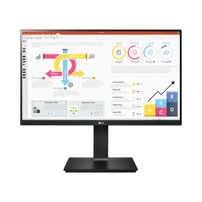 LG 24BP75Q-B 23.8" 16:9 75Hz FreeSync QHD HDR IPS Monitor — Being Shipped