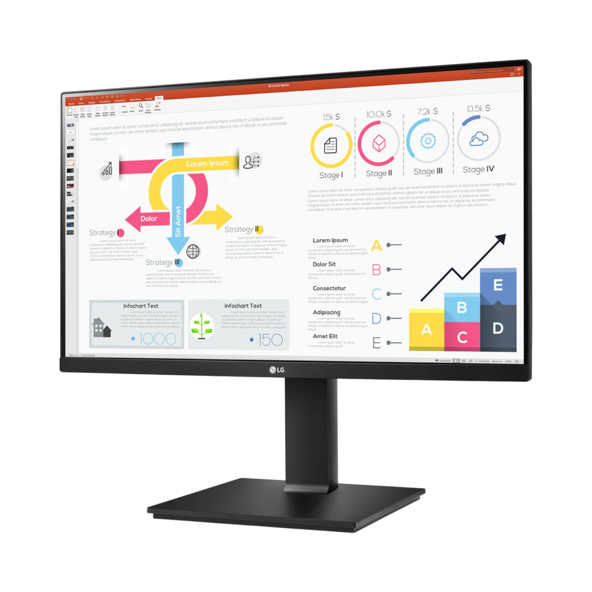 LG 24BP75Q-B 23.8" 16:9 75Hz FreeSync QHD HDR IPS Monitor — Being Shipped