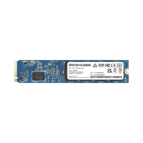 Synology 800GB SNV3510 NVMe M.2 22110 SSD — Being Shipped