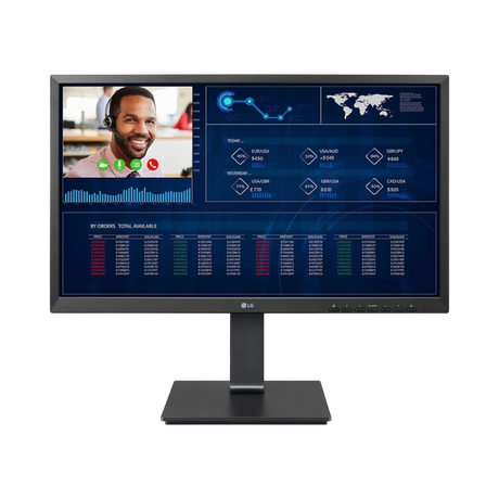 LG 23.8" FHD All-in-One Thin Client PC, Intel Celeron J4105, 8GB DDR4 RAM, 128GB SSD — Being Shipped