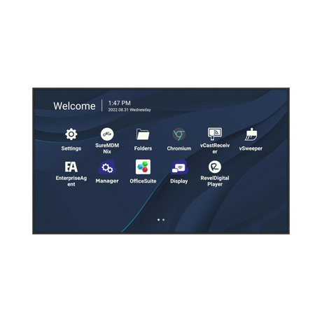 ViewSonic CDE5530-MTR 55" 4K Digital Display Conferencing System — Being Shipped