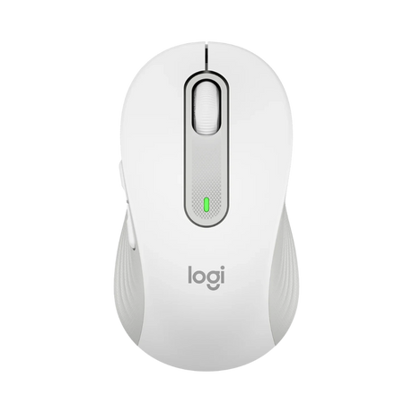 Logitech Signature M650 L Full Size Wireless Mouse (Off White) — Being Shipped