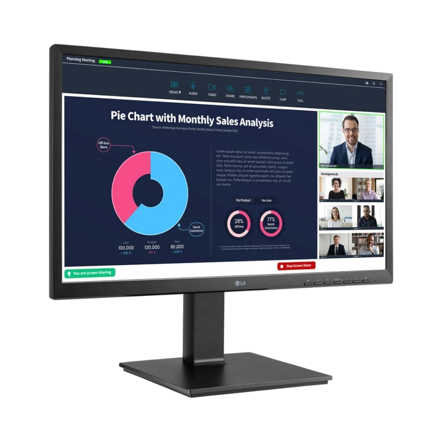 LG 24BP750C-B 23.8" 16:9 75Hz FHD IPS Business Monitor — Being Shipped