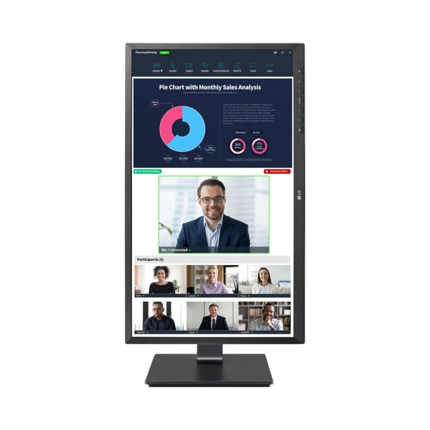 LG 24BP750C-B 23.8" 16:9 75Hz FHD IPS Business Monitor — Being Shipped