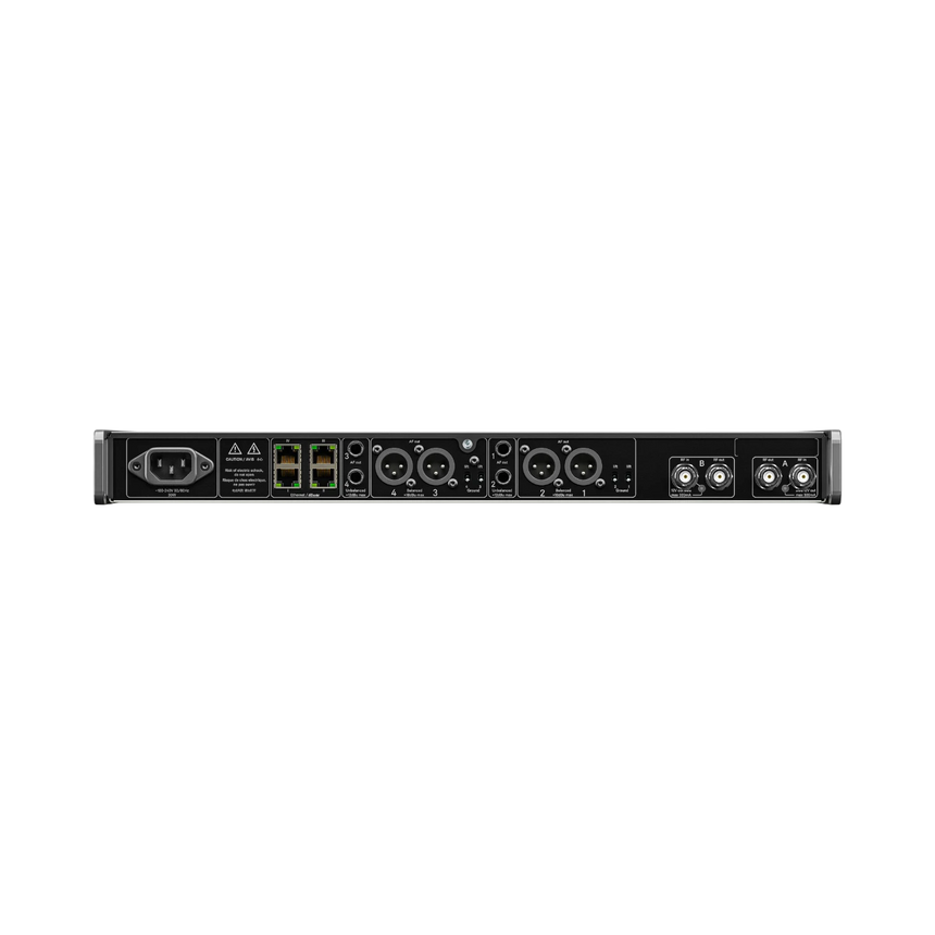 Sennheiser EW-DX EM 4 DANTE Four-Channel Digital Rackmount Receiver with Dante (R1-9: 520 to 607 MHz) — Being Shipped