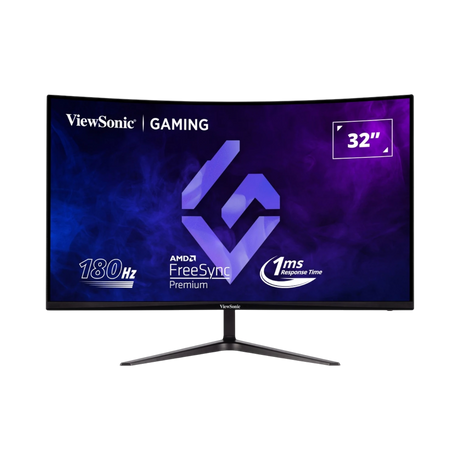 ViewSonic VX3218C-2K 31.5" 1440p 165 Hz Curved Gaming Monitor — Being Shipped
