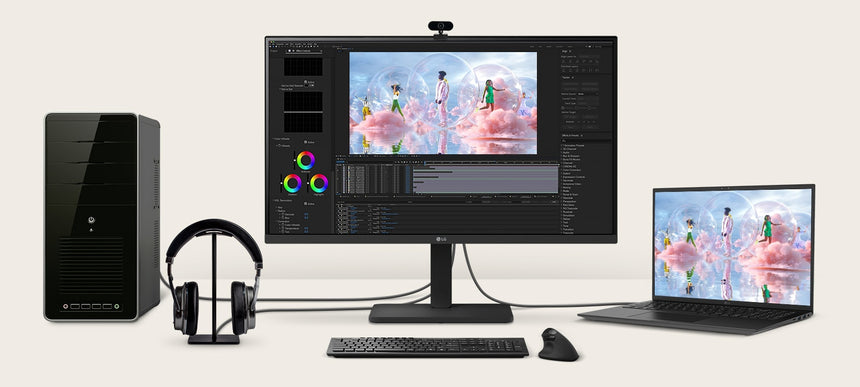 LG 27BA550-B 27" 16:9 100Hz FHD IPS Monitor — Being Shipped