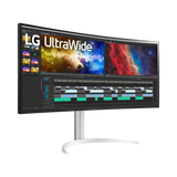 LG 38BP85C-W 37.5" 21:9 60Hz FreeSync 4K IPS Curved Monitor (Black & White) — Being Shipped