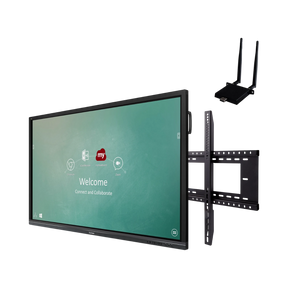 ViewSonic ViewBoard IFP8650 86" Class 4K UHD Commercial Smart Touchscreen LED Bundle with Wi-Fi Module & Wall Mount — Being Shipped