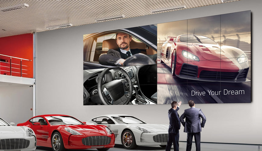 LG VM5J-H Series 55" 16:9 60Hz FHD IPS 1.74mm Slim Bezel Video Wall Display — Being Shipped