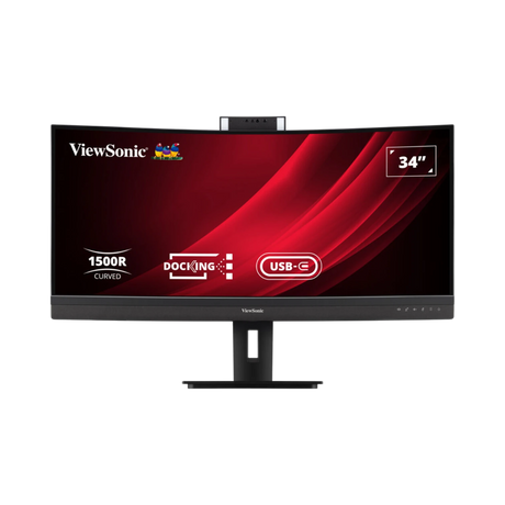 ViewSonic VG3457CV 34" 1440p Ultrawide Curved Video Conferencing Monitor — Being Shipped