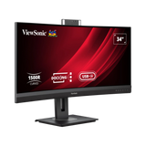 ViewSonic VG3457CV 34" 1440p Ultrawide Curved Video Conferencing Monitor — Being Shipped