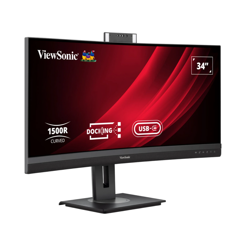 ViewSonic VG3457CV 34" 1440p Ultrawide Curved Video Conferencing Monitor — Being Shipped