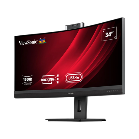ViewSonic VG3457CV 34" 1440p Ultrawide Curved Video Conferencing Monitor — Being Shipped